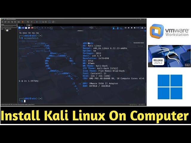 Install Kali Linux on Any PC | Complete Step-by-Step Guide (2025)