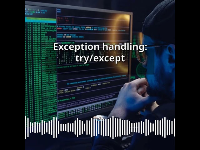 Exception handling: try/except | CyberSecurity & DevSecOps Expert: Develop, PenTest, and Deploy...