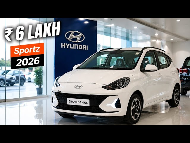 New Hyundai Grand i10 Nios Sportz Model 2026 | Mileage Interior Price Full Review