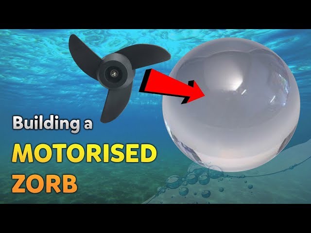 Building a Motorised Zorb | Kids Invent Stuff