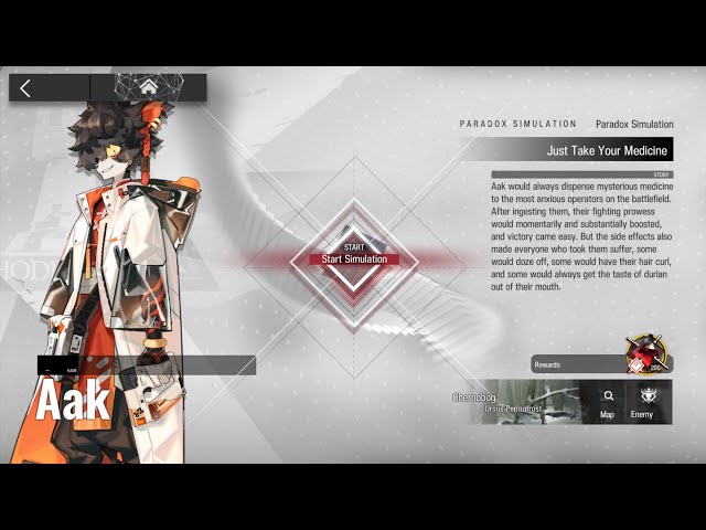 Arknights Paradox Simulation Aak Guide