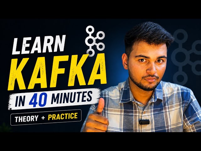 Kafka one shot , Understand how Kafka works |Crash Course | Advance Backend development #kafka #dev 