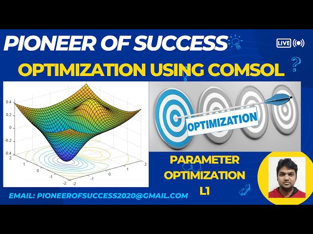 Parameter Optimization with COMSOL Multiphysics #optimization #comsol #parameter #pos