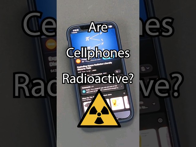 Are Cellphones RADIOACTIVE ☢️?