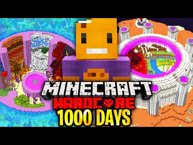I Survived 1000 Days in Minecraft Hardcore [FULL MOVIE]