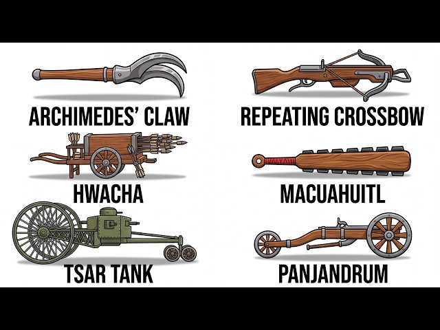 The Weirdest Weapons From Every Era Explained