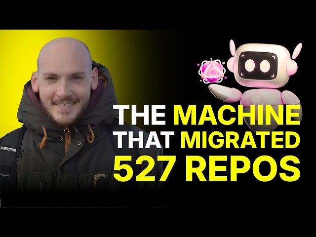 We Didn't Migrate 527 Repos - We Built the Machine That Did | Konstantinos Leimonis