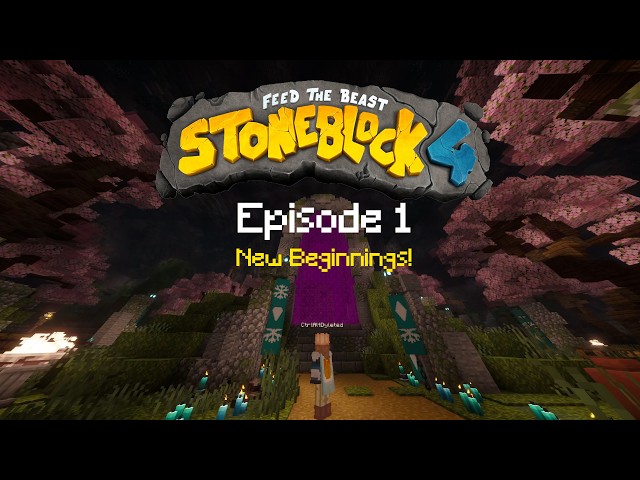 I Started StoneBlock 4... When Do I Unlock Create??? | Episode 1