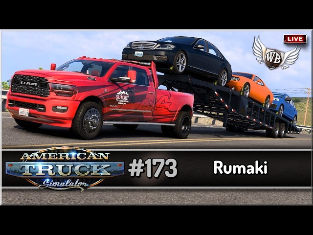 LIVE | American Truck Simulator - #173 "Rumaki"