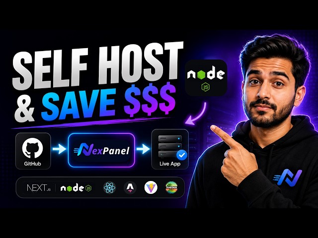 Stop Paying Vercel & AWS — Self-Host Next.js & Node.js Apps with NexPanel