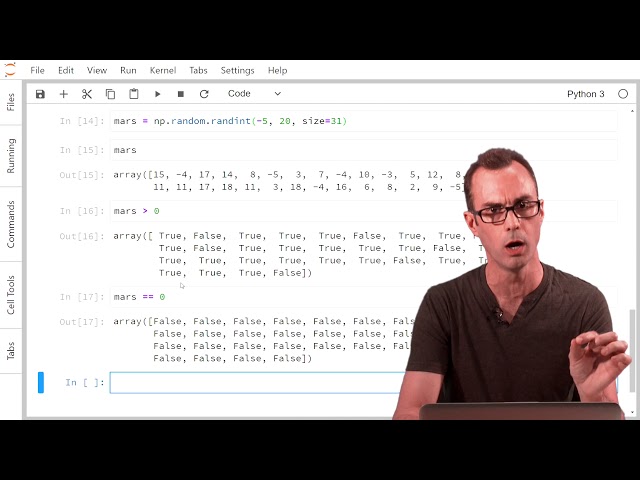 7.3 numpy: slicing, reshaping et indexation avancée