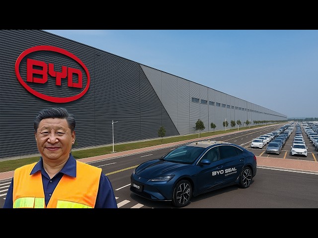BYD Builds the World’s Biggest Giga Factory — 10 Times the Size of Tesla’s