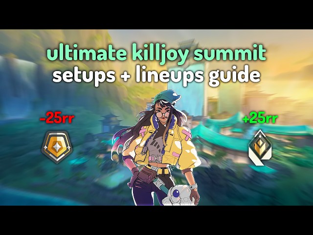 *NEW* Radiant Killjoy Guide On SUMMIT! 👑  (SETUPS + LINEUPS)