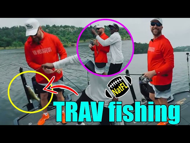 Travis you “got America’s sweetheart”, Kelce proudly mentioned Taylor Swift during the fishing trip