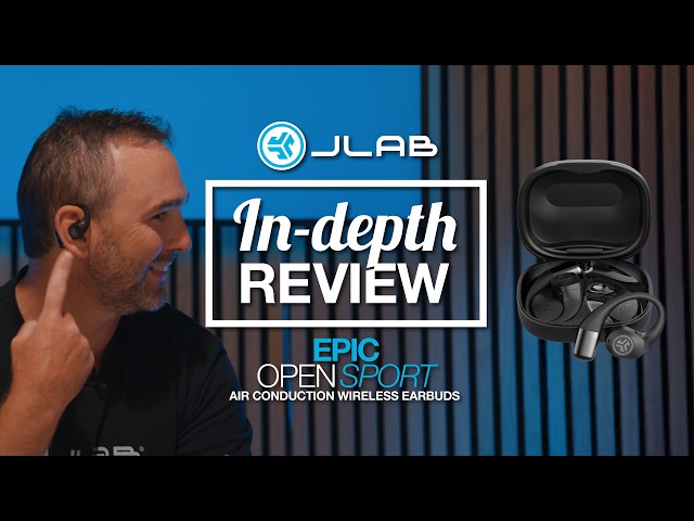 Best Open-Ear Sport Earbuds? JLab Epic Open Sport Unboxing