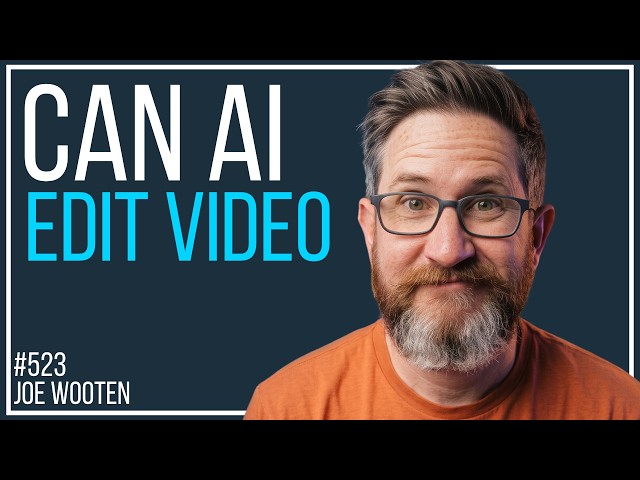 How Joe Wooten Uses Claude to Edit His YouTube Videos