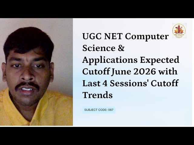 UGC NET Computer Science Expected Cutoff June 2026 for All Categories| Assistant Professor, JRF, PhD