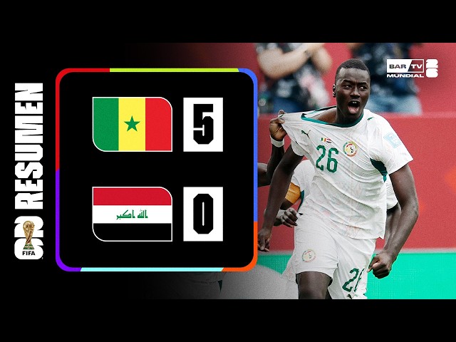 Senegal 5 – 0 Irak | Resumen Copa Mundial de la FIFA 2026™