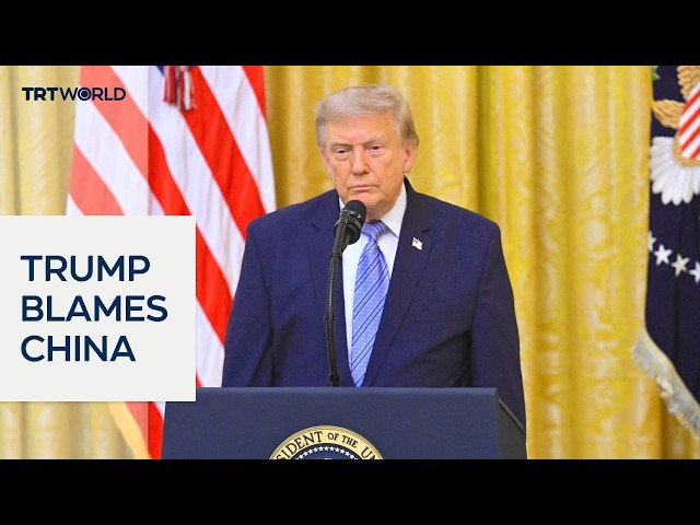 Trump accuses China of 'largest compromise' of US election data