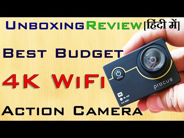 Best Cheap Budget 4K Action Camera Under 6000 In India | Unboxing and Review in Hindi 2019