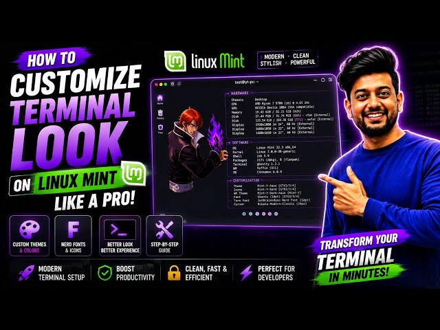 Customize Terminal Look on Linux or Mac 