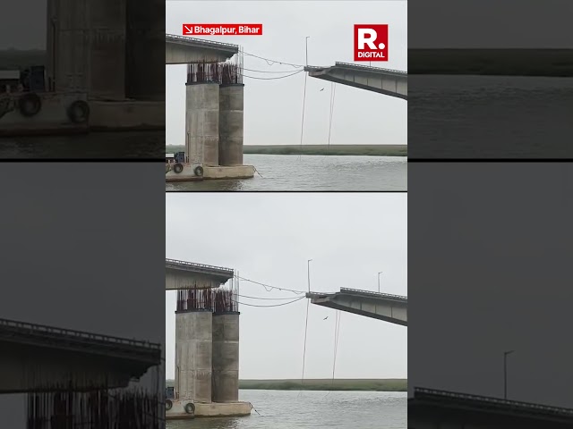 Vikramshila Setu Bridge Collapses In Bhagalpur, Traffic Suspended