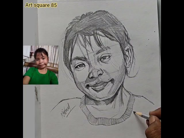 The Secret to Perfect Face Proportions Every Time// portrait drawing tutorial for beginners