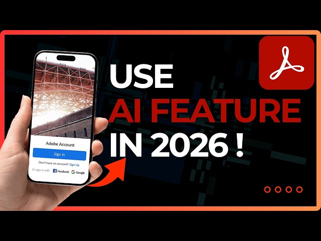 How To Use Adobe Acrobat AI Feature!