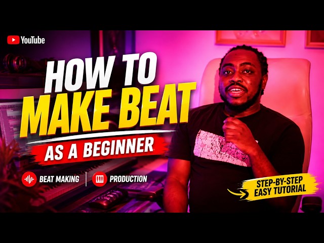 HOW TO MAKE BEAT AS A BEGINNER |TUTORIALS