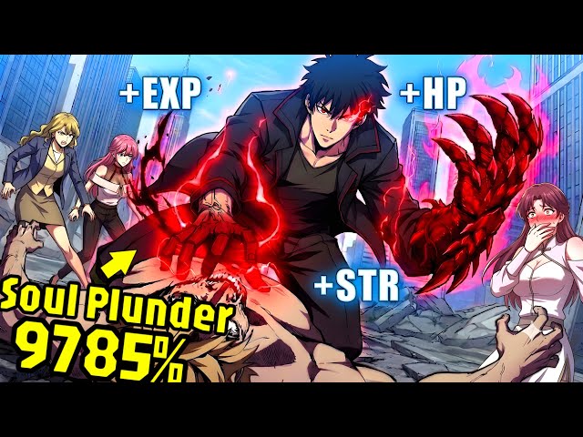  He Level Ups 100x Faster Than Other Academy Students Using His PLUNDER ABILITIES! - Manhwa Recap