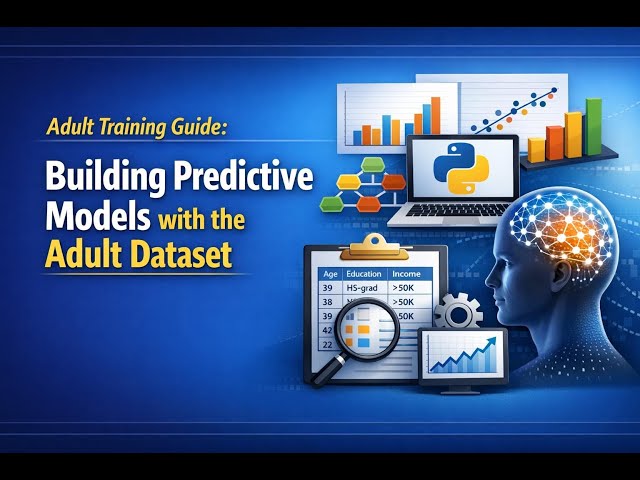 Step-by-Step Classification on the Adult Income Dataset in Python (Jupyter Workflow)