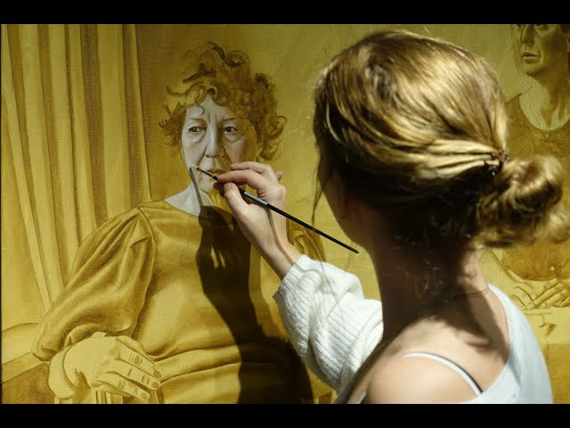 Rosa Boomsma Painting @ Rotterdam CS PART 2 - Dead Layer
