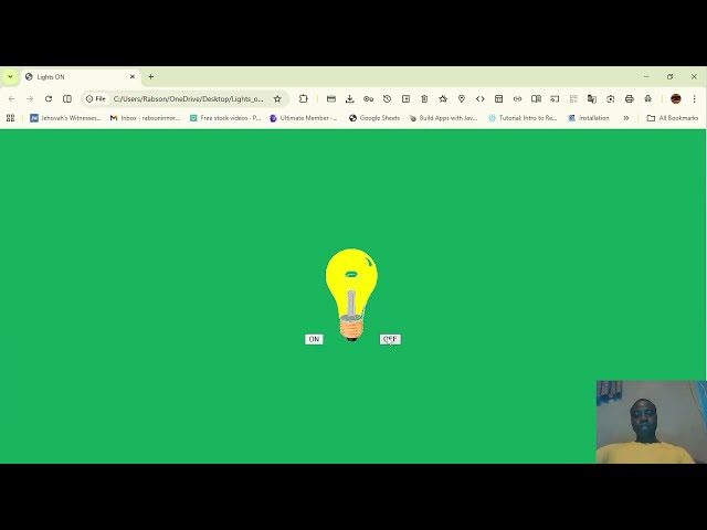 How to Create an Interactive Light Bulb with HTML, CSS, and JavaScript