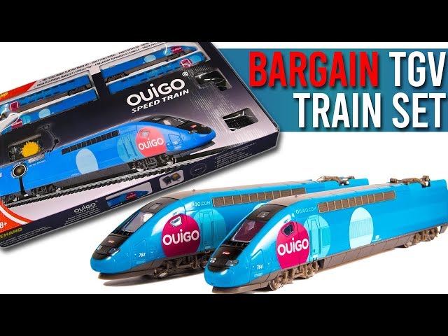 Ultra Cheap Ouigo TGV High Speed Train Set | Unboxing & Review