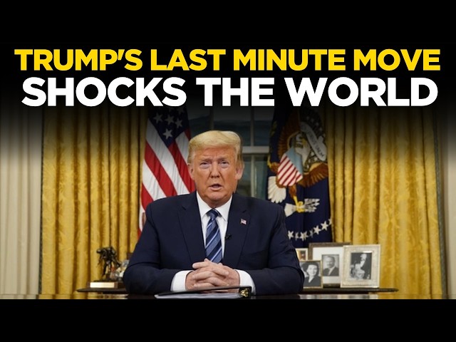 Donald Trump LIVE: Trump’s Last Minute Move Shocks The Entire Nation | US News | US Iran War News