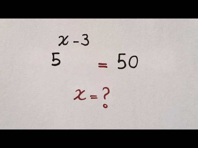 This Equation Takes Less Time Than You Think | Math Olympiad Mathematics
