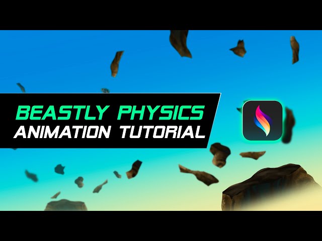 Beastly Physics animation tutorial on Procreate Dreams by @enrirdf
