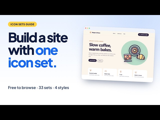 How to Use Icon Sets: Customise, Download and Code Them #code #icons #youtubevideo #html