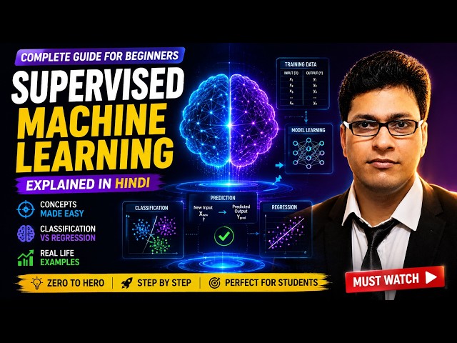 What is Supervised Learning? 🤖 The AI Method That Learns Like a Student!