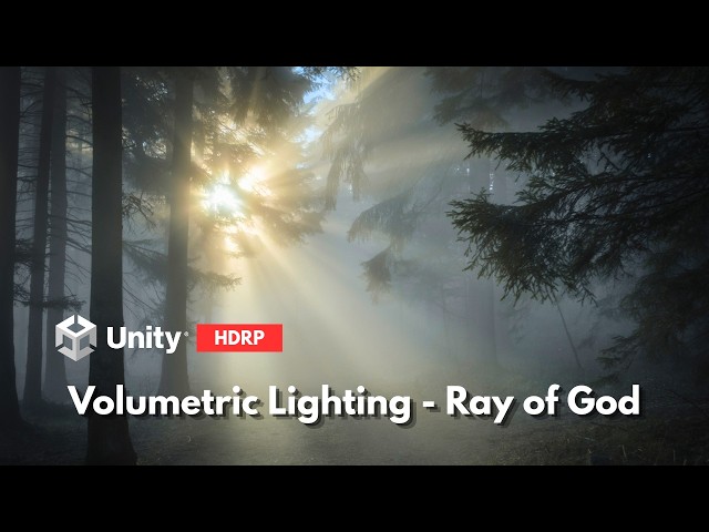 VOLUMETRIC LIGHTING IN 3 MINUTES - Unity Tutorial