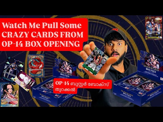 INSANE OP-14 Azure’s Sea Seven BOX OPENING| 3 CRAZY PULLS + TCG Tutorial Announcement | #onepiece 