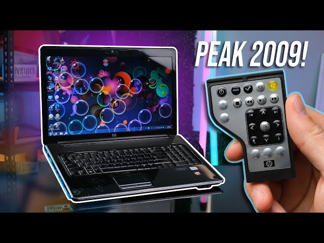 HP's MASSIVE 17" Laptop From 2009! - Pavilion DV7