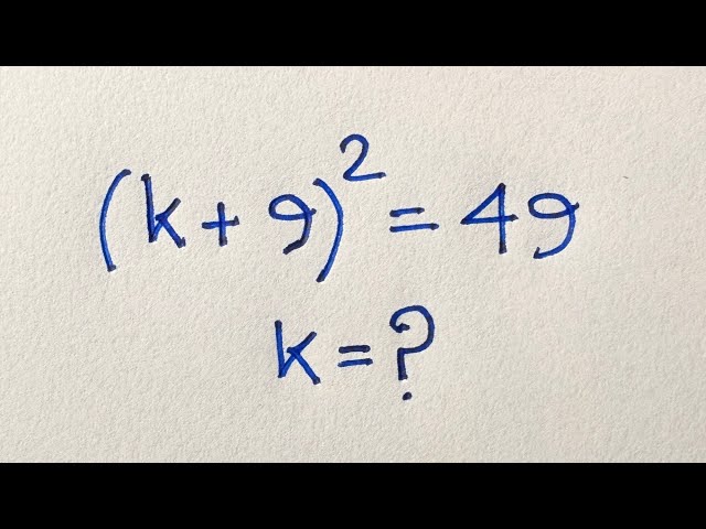 A Nice Algebra Problem | Can you solve? 