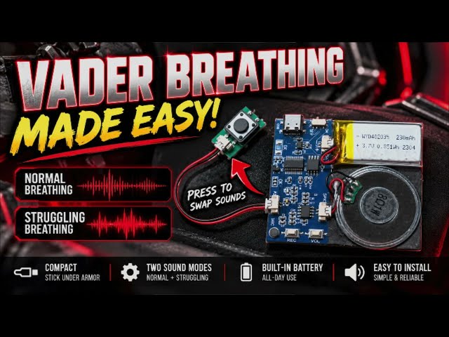 Easiest Darth Vader Breathing Sound Mod, Ever! #starwars