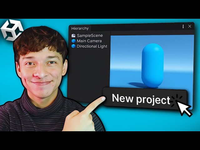 🔴How to Start Creating Your First Video Game in Unity in 2025 – Beginner's Guide