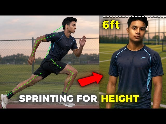 How To Sprint For Height Growth (Step By Step)