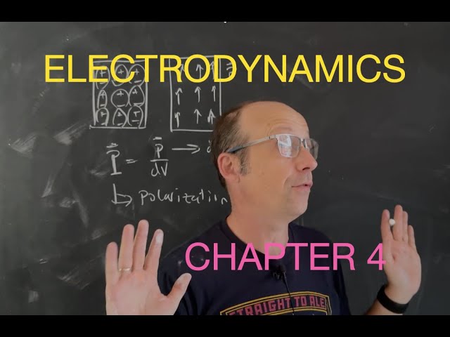 Electrodynamics Chapter 4 Summary - Electric Fields and Matter