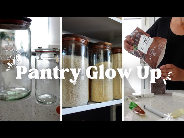 A Very Satisfying Pantry Tidy (Weck Jars Galore!)