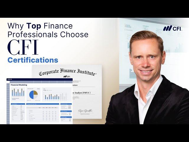 CFI: Your Path to a Finance Career | FMVA & FPAP Certifications