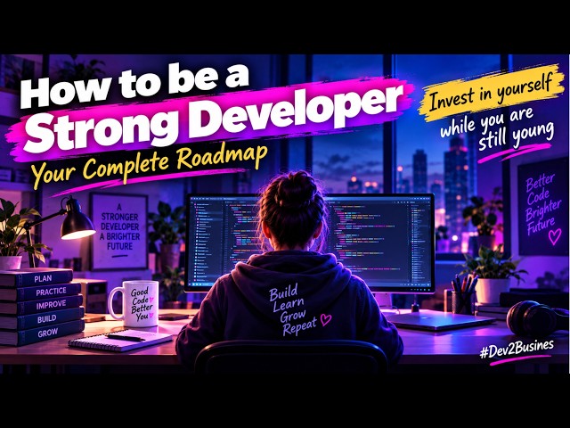 Road map - How to be a strong developer ?